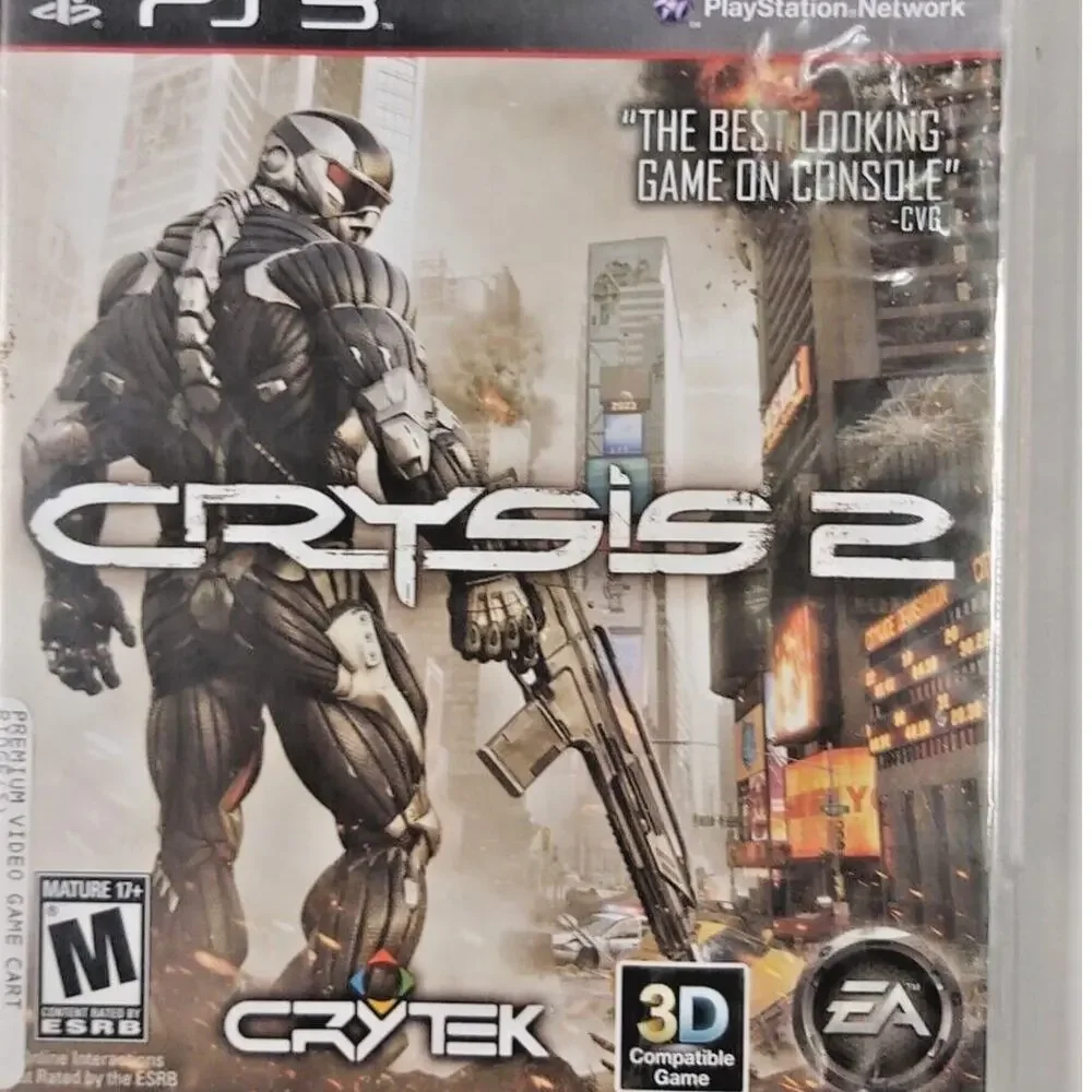 PS3 Game Bundle: Bioshock infinite, Crysis 2, Uncharted 3 PlayStation 3